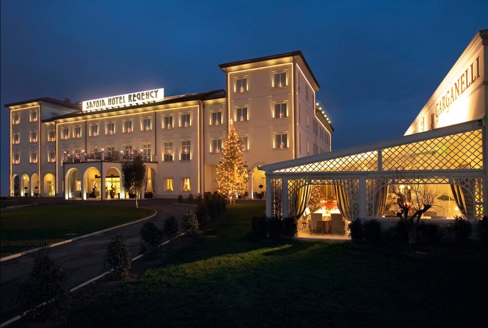 Hotel Front - Evening/Night