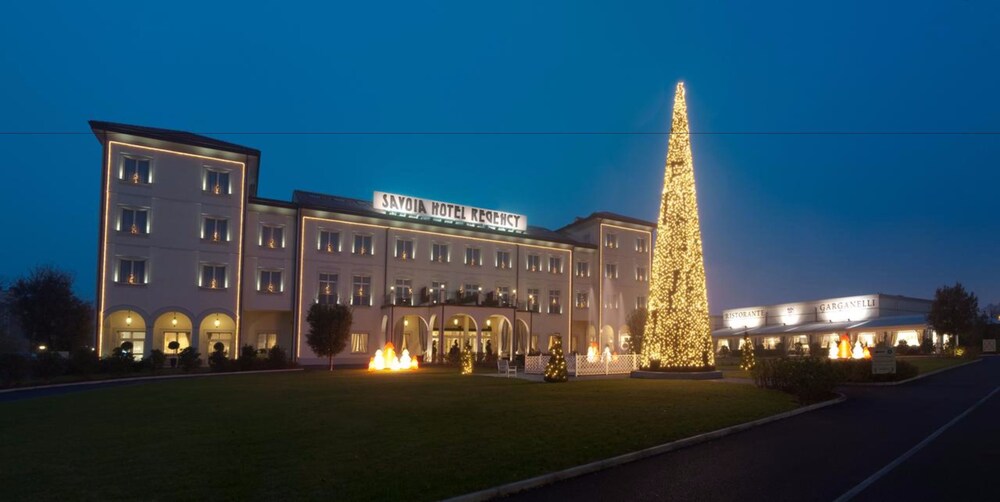 Hotel Front - Evening/Night