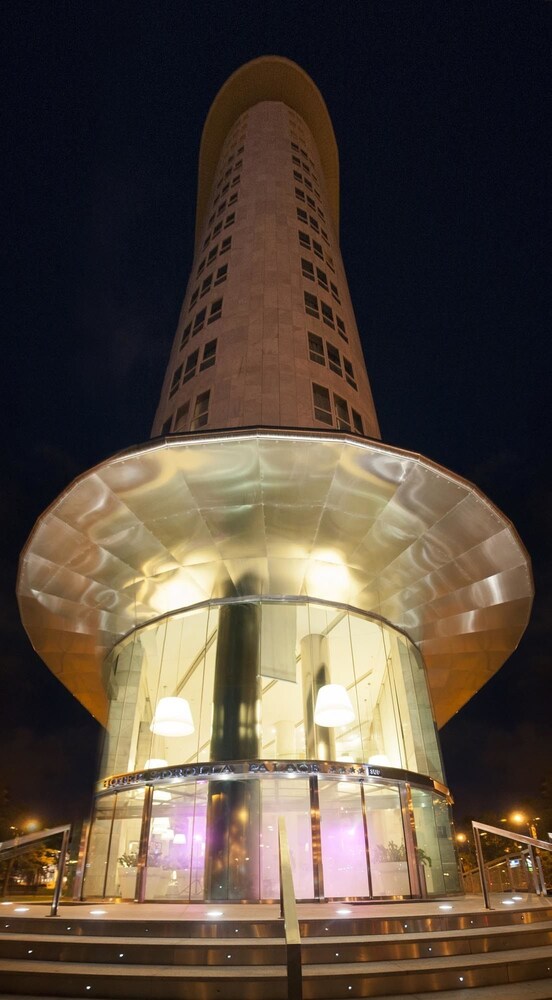 Hotel Front - Evening/Night