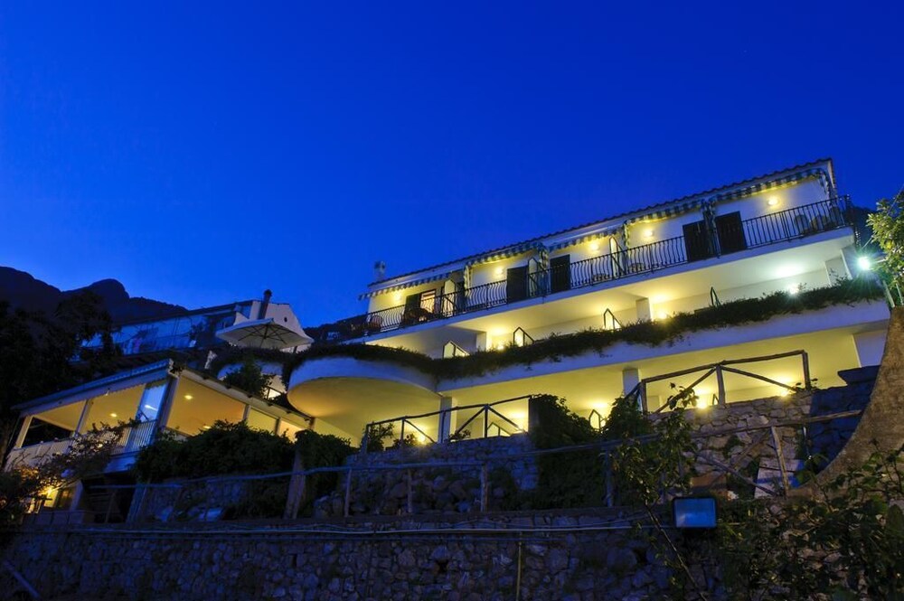 Hotel Front - Evening/Night