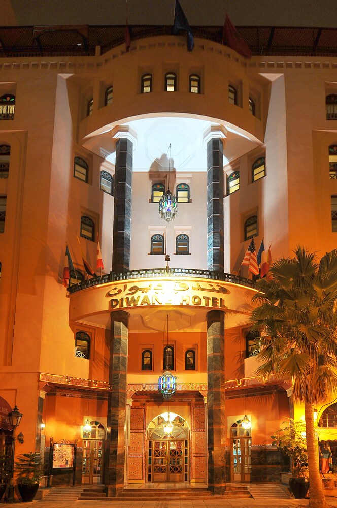 Hotel Front - Evening/Night