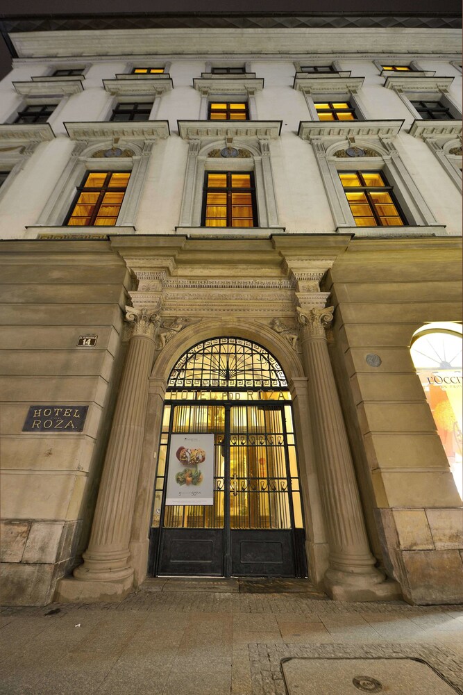 Hotel Front - Evening/Night