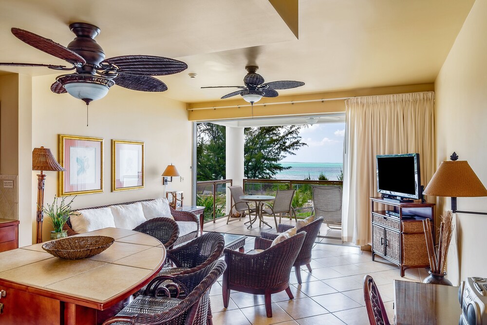 Living room, Coral Gardens on Grace Bay