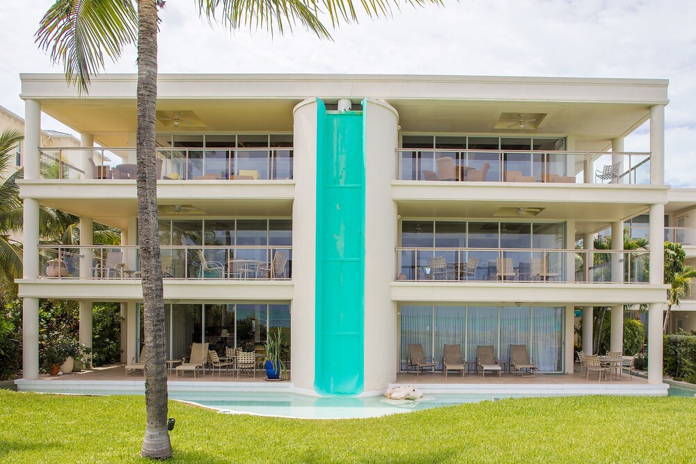 Exterior detail, Coral Gardens on Grace Bay