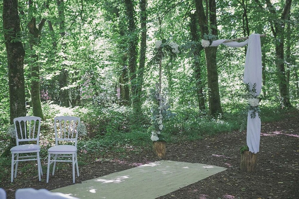 Outdoor Wedding Area