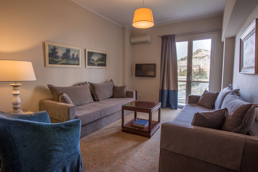 Apartment, 2 Bedrooms (Lycabettus Hill View) - Living Room