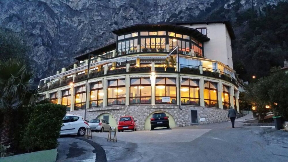 Hotel Front - Evening/Night