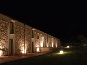 Hotel Front - Evening/Night