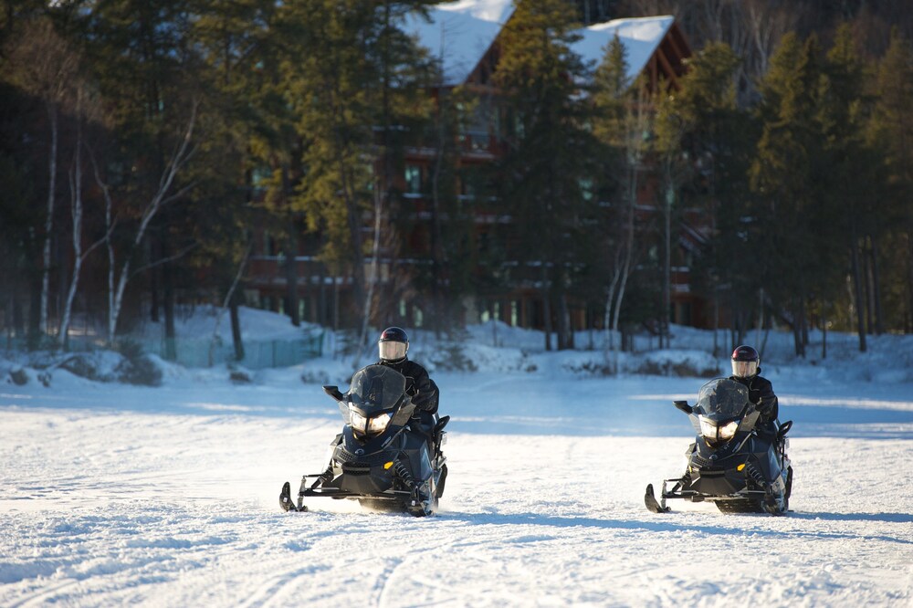 Snowmobiling