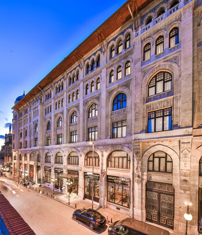 Hotel Front - Evening/Night