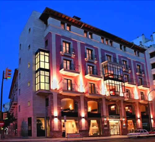 Hotel Front - Evening/Night