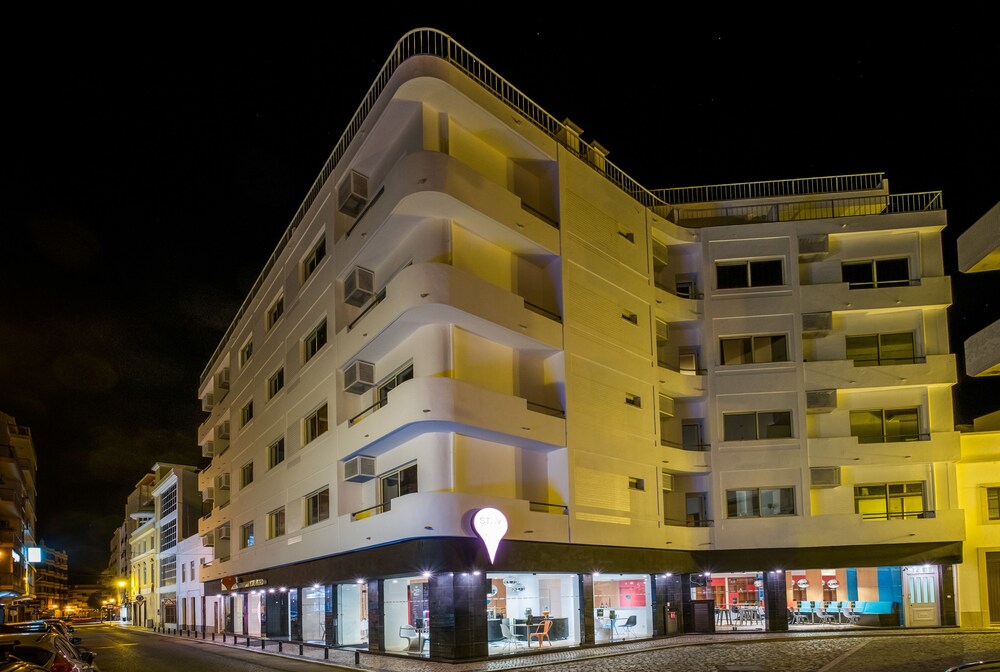 Hotel Front - Evening/Night