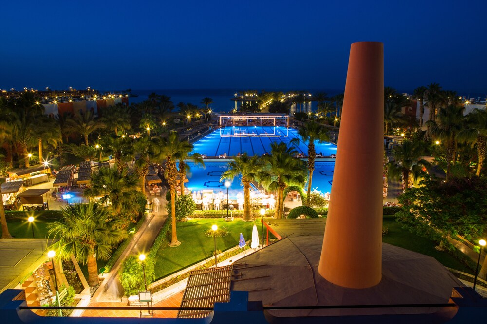 Blick vom Hotel