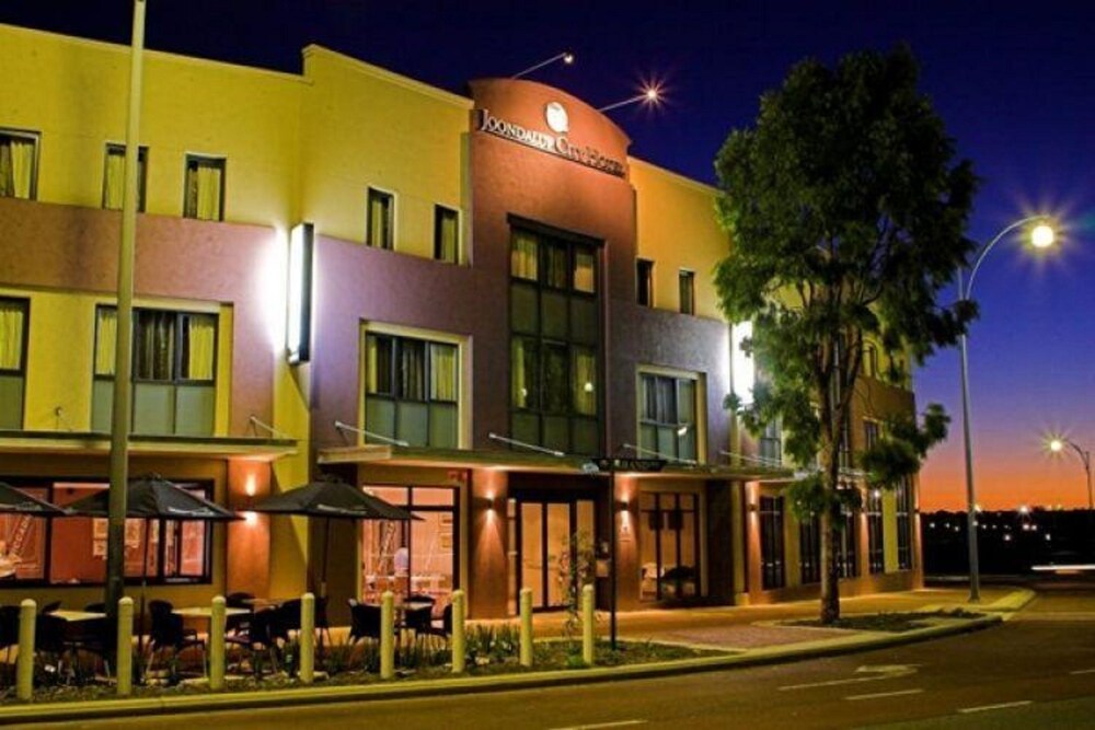 Hotel Front - Evening/Night