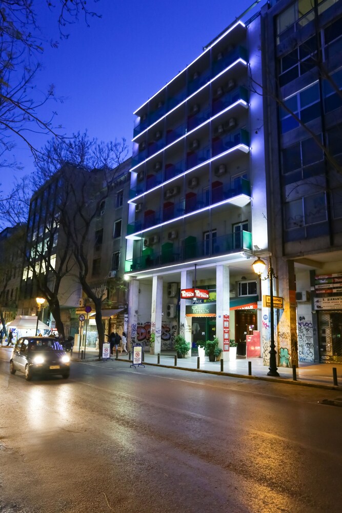 Hotel Front - Evening/Night