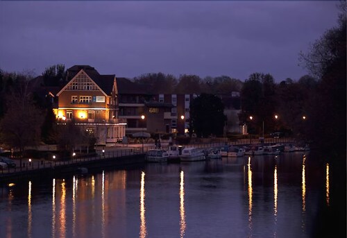 Hotel Front - Evening/Night