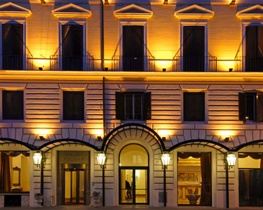 Façade de l'hôtel
