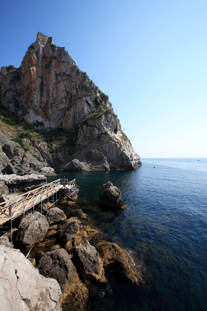 Vista spiaggia/mare