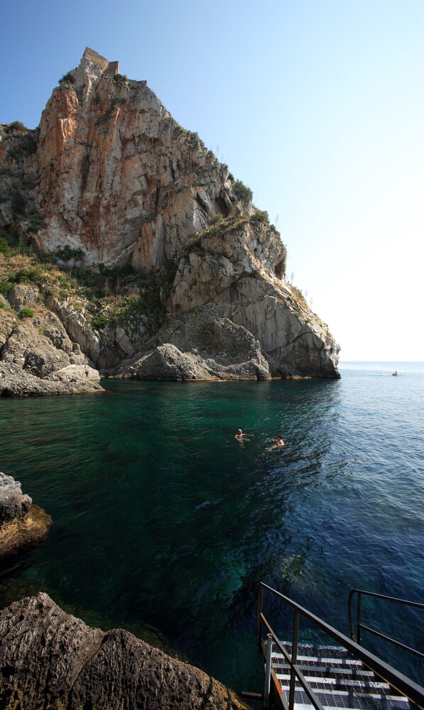 Vista spiaggia/mare