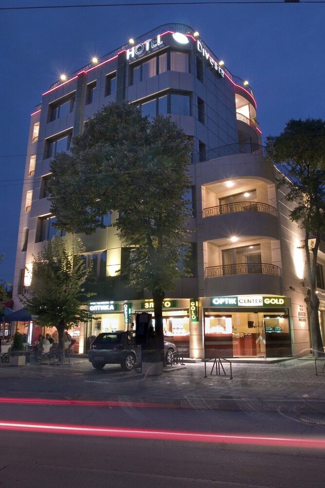 Hotel Front - Evening/Night