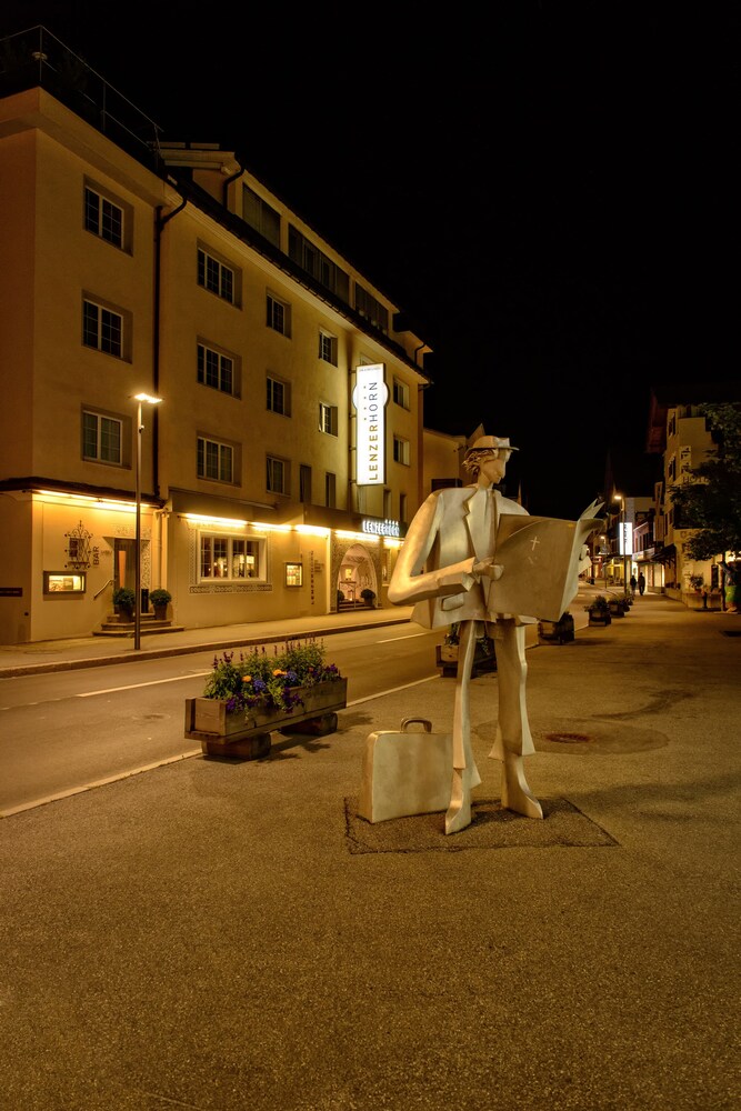 Hotel Front - Evening/Night