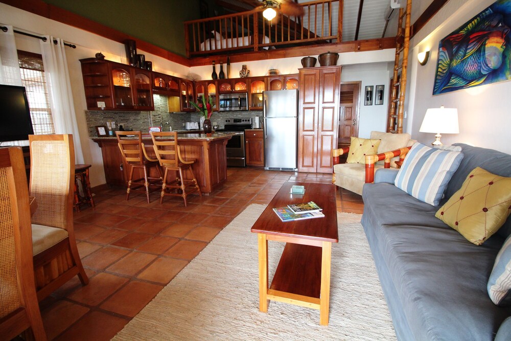 Luxury Villa, 1 Bedroom, Sea View - Living Area