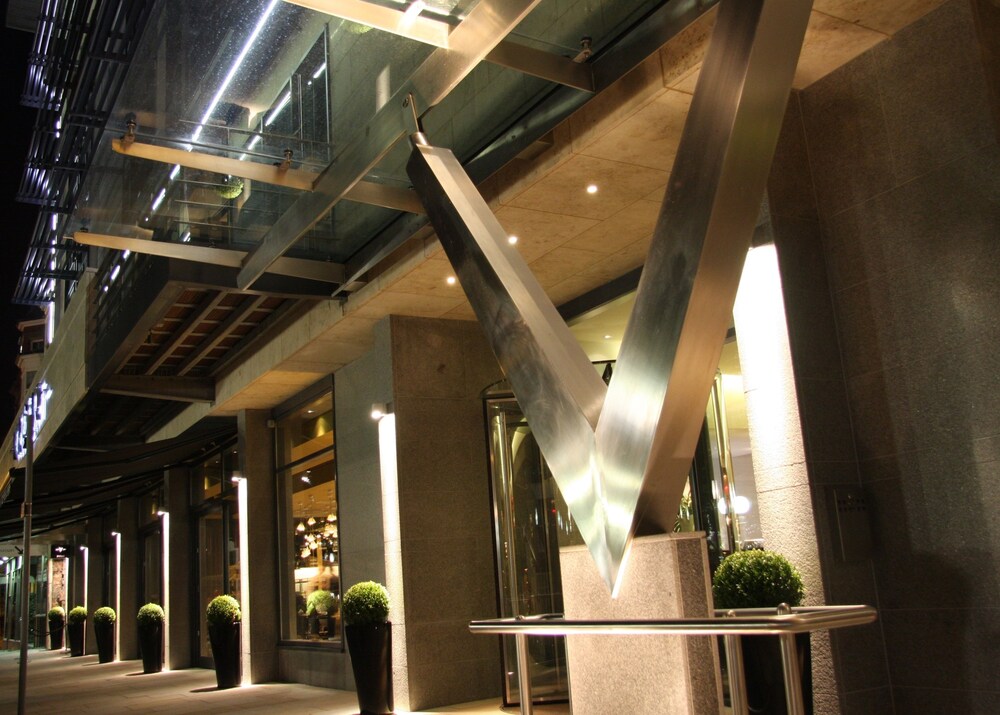 Hotel Front - Evening/Night