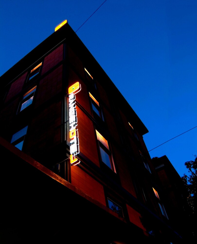 Hotel Front - Evening/Night