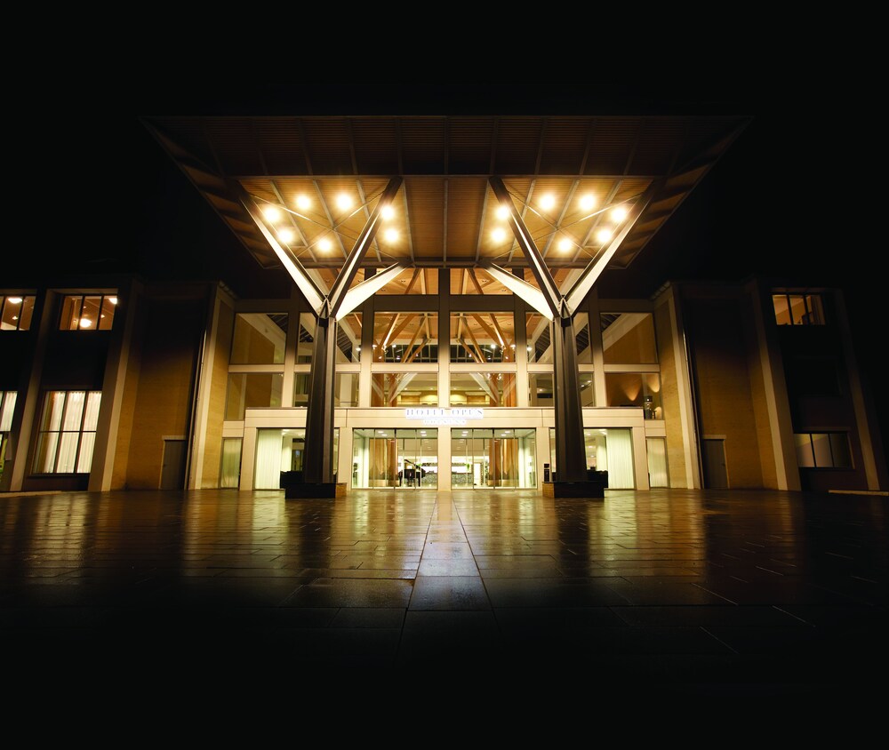 Hotel Front - Evening/Night