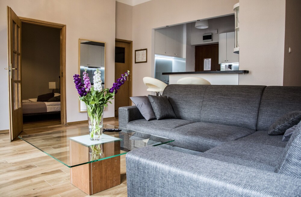 Premium Studio, Balcony - Living Room