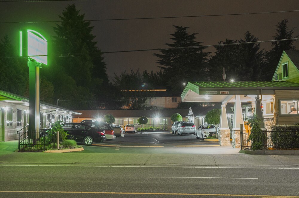 Hotel Front - Evening/Night