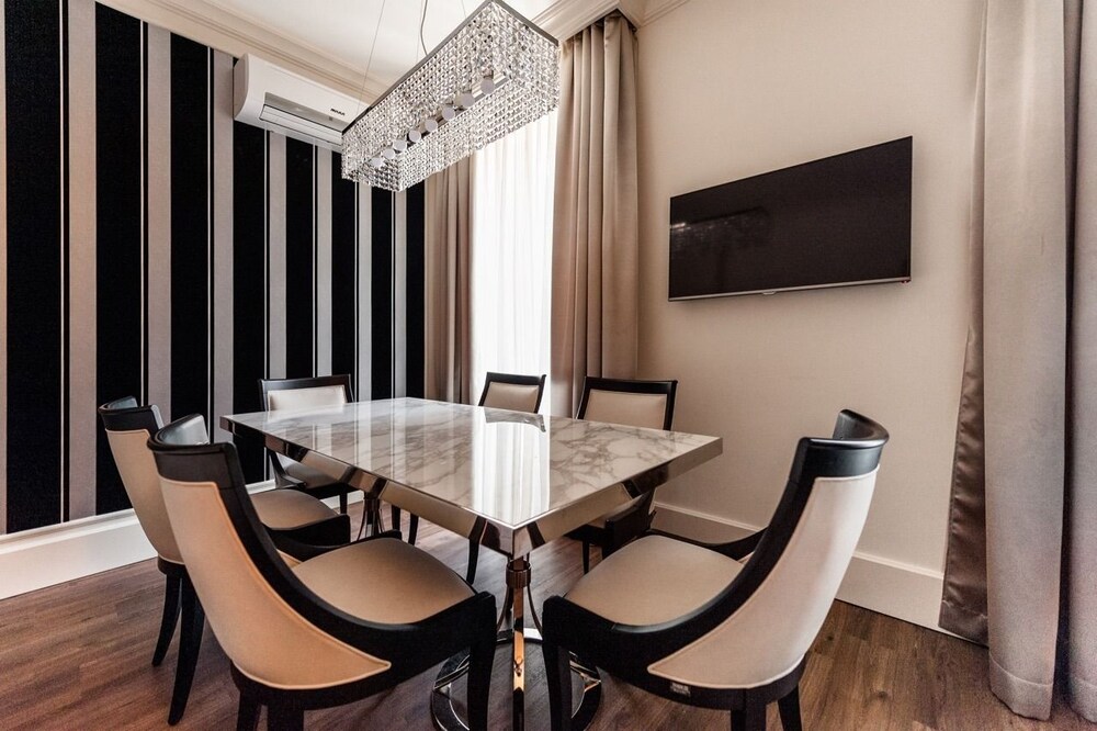 Area soggiorno (Appartamento Deluxe (Duplex - 5 adults))