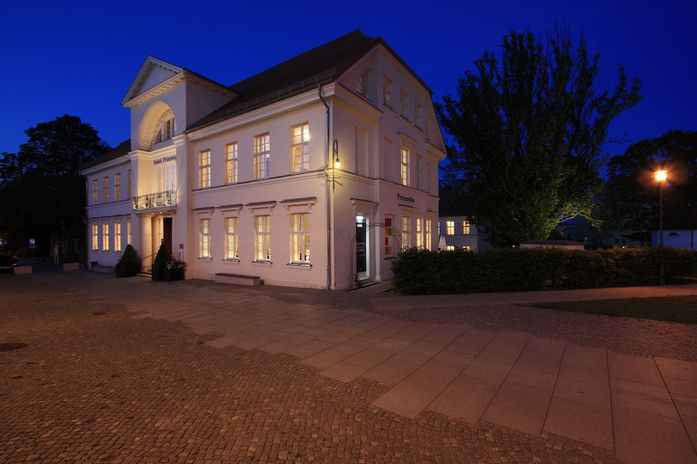 Hotel Front - Evening/Night