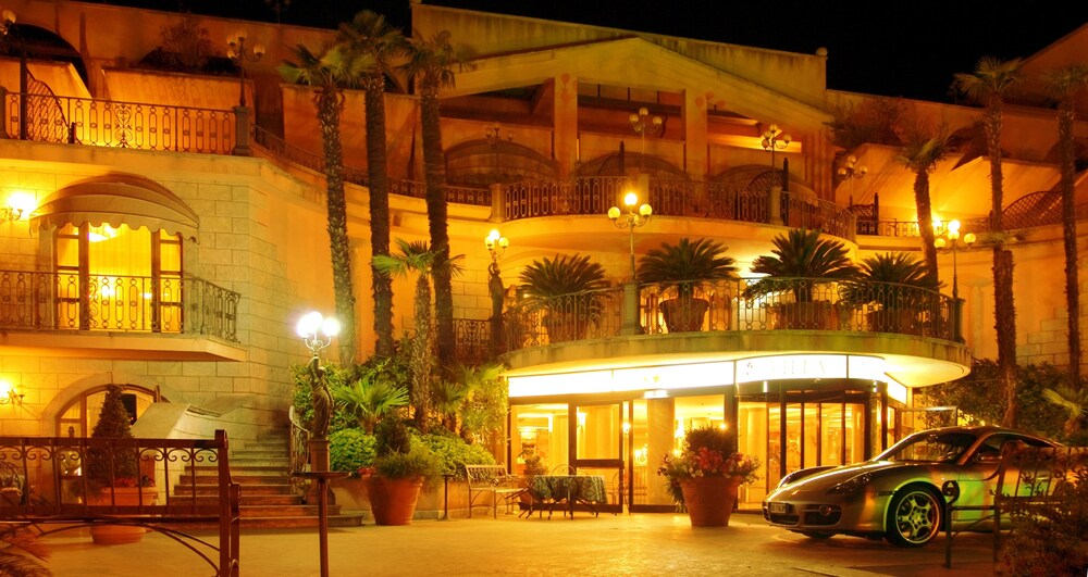 Hotel Front - Evening/Night