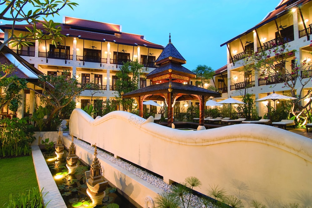 Hotel Front - Evening/Night