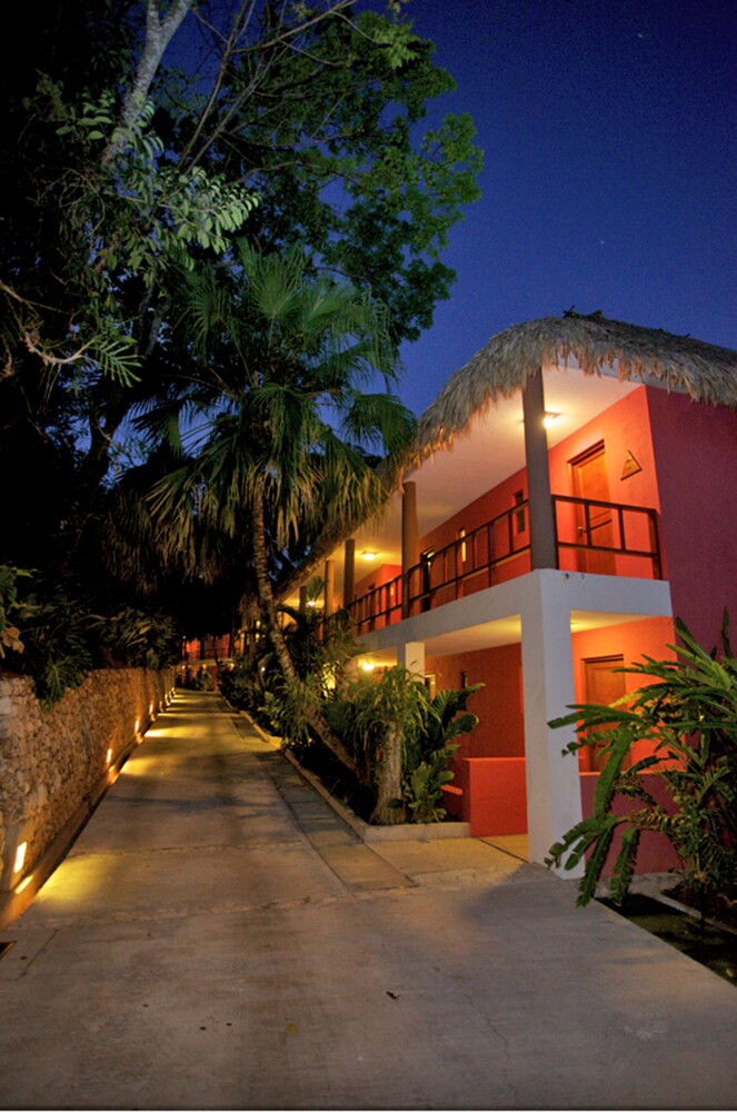 Hotel Front - Evening/Night
