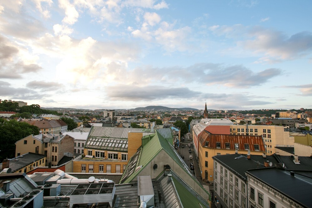 Blick vom Hotel