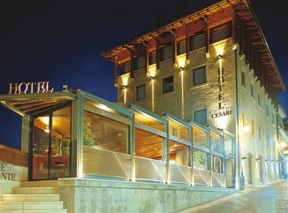 Hotel Front - Evening/Night