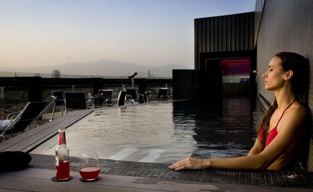 Takterrasspool