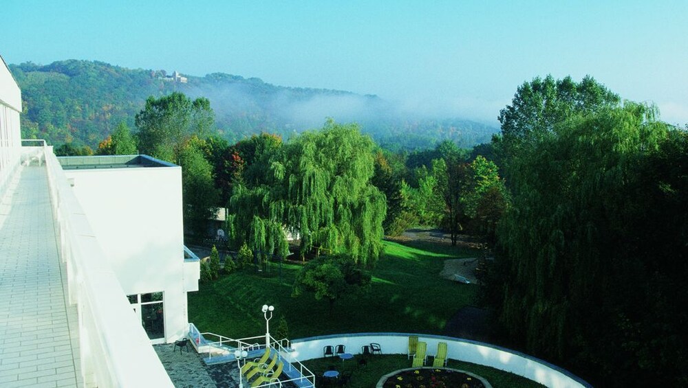 Blick vom Hotel