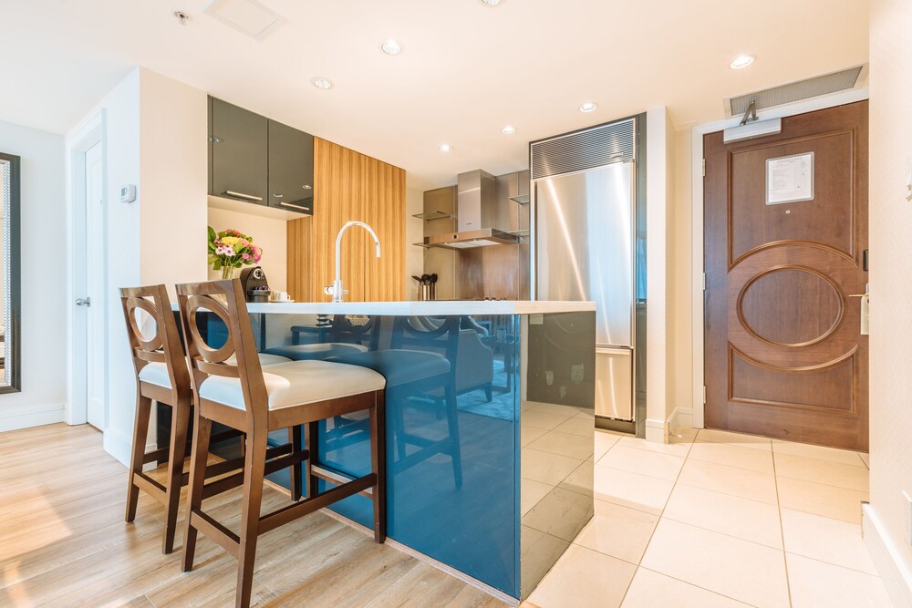 In-room kitchen