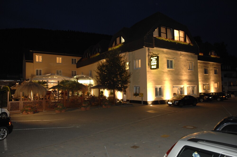 Hotel Front - Evening/Night