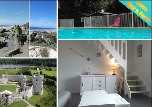 NEW.. Charmant T2 duplex avec piscine et tennis
