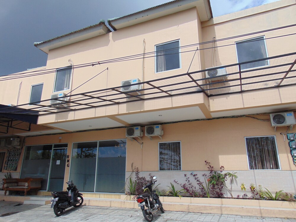 Voorkant hotel