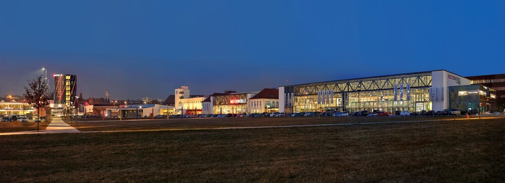 Blick vom Hotel