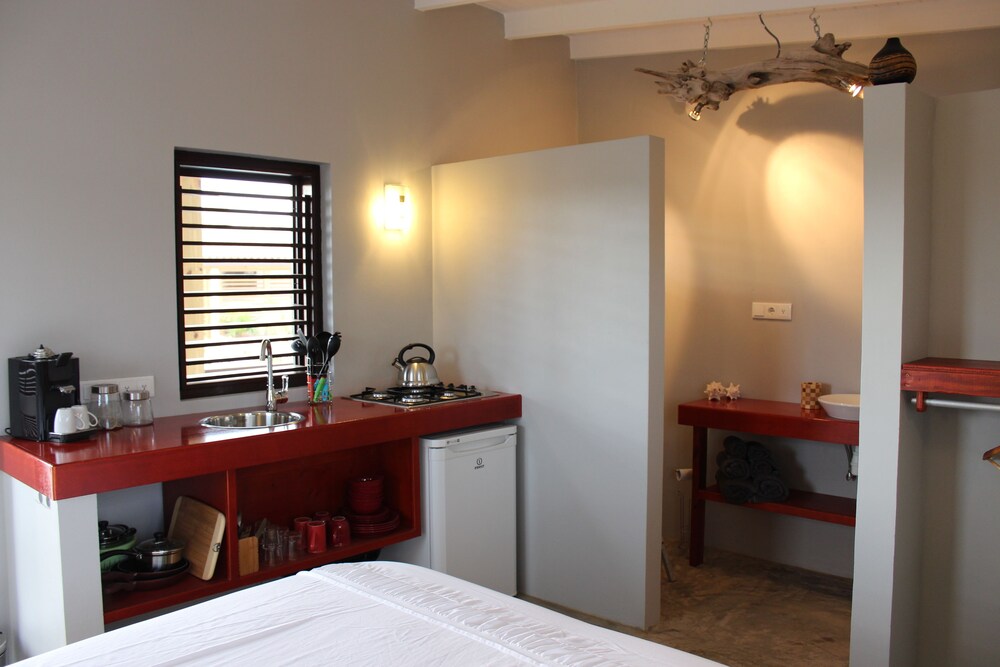 Kitchenette in kamer: Eenvoudige studio, 1 kingsize bed