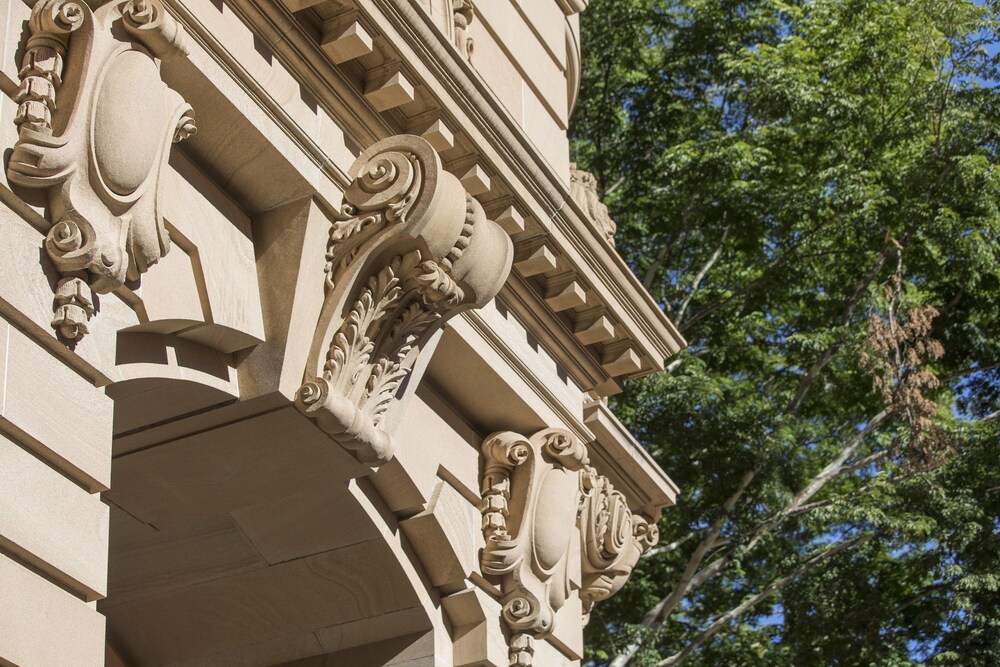 Exterior detail