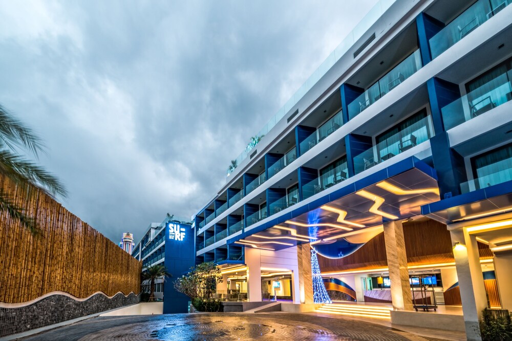 Hotel Front - Evening/Night