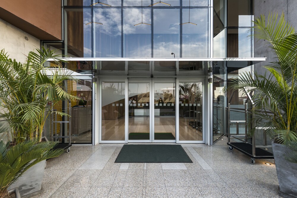 Entrée de l'hôtel