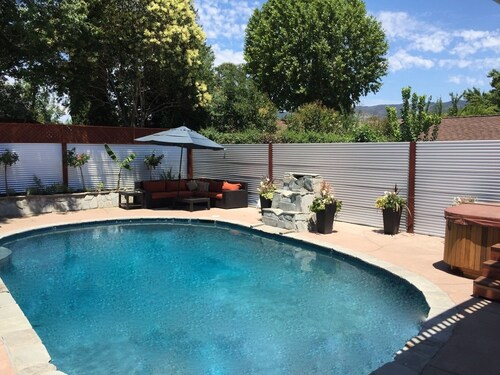 Beautiful Deluxe Sonoma Retreat With Private Pool Spa Bocce & More! Sleeps 8+2